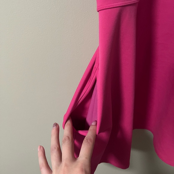 Athleta Conscious Fit and Flare Racerback Active Dress Pink Medium - Picture 5 of 13